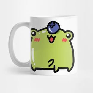 Frog with blueberry hat Mug